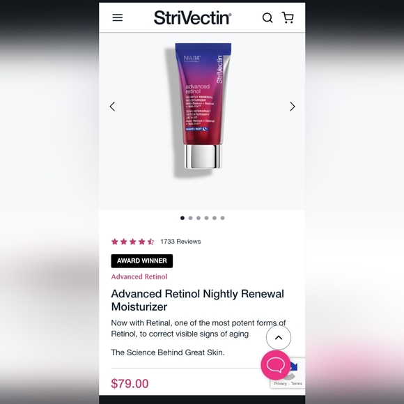 StriVectin Advanced Retinol Nightly Renewal Moisturizer - Picture 5 of 5
